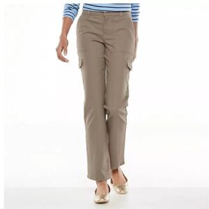 Take 50% OFF- Gloria Vanderbilt Cargo Twill Pants Women's, Size-10